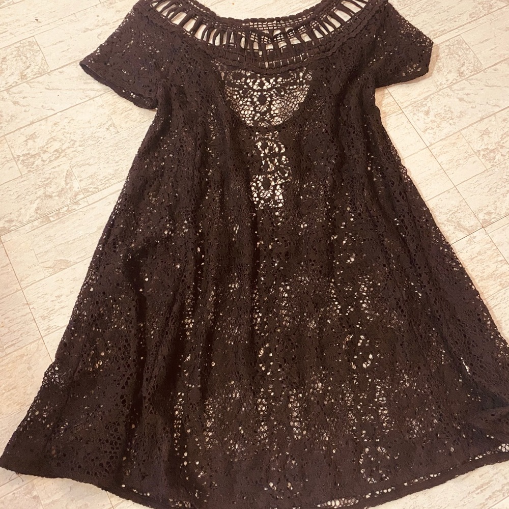 Free People Lace Dress/Cover Up size S